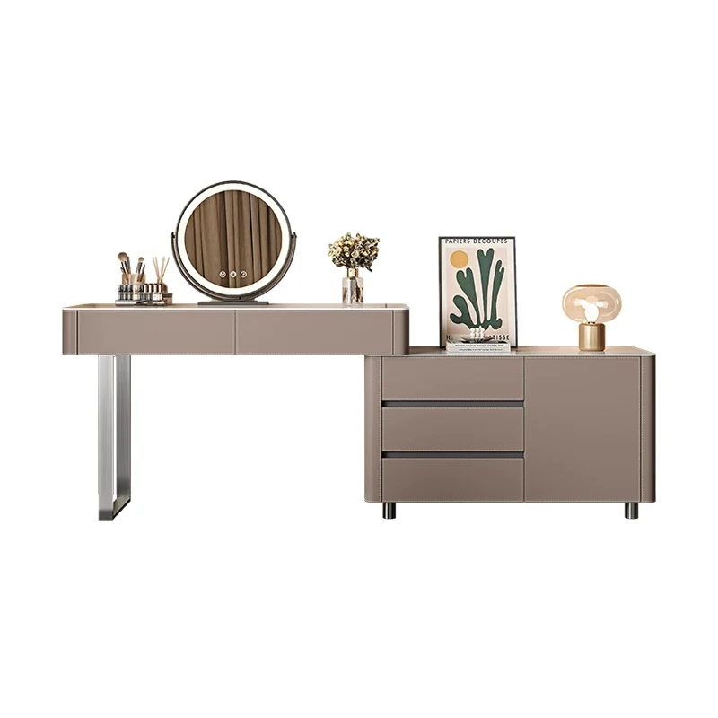 

Drawers European Dressing Table Storage Cabinet Desgin Jewelry Vanity Table Organizer Minimalist Mesa De Maquillaje Furniture