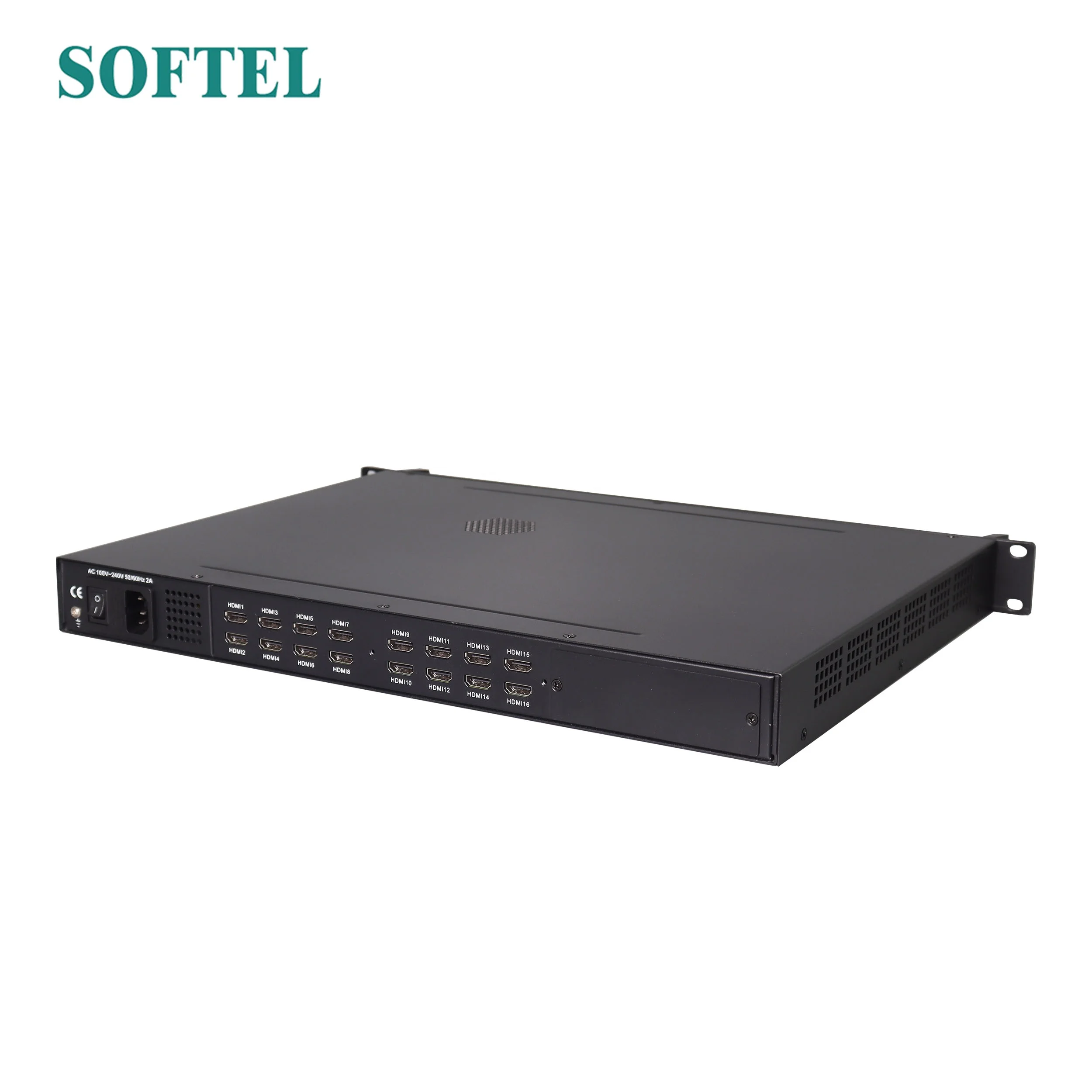 HD Input  DVB-T RF Out Encoder Modulator 8 in 1 CATV Modulator