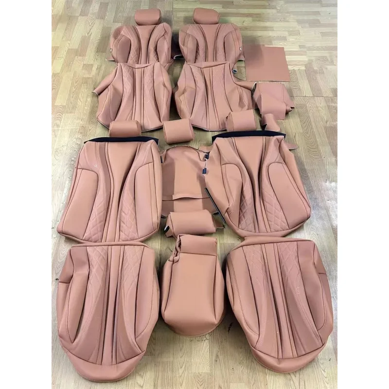 For Mercedes S Class W221 W222 W223 S450 S500  Seat Cover Modified Car Seats Interior Accessories