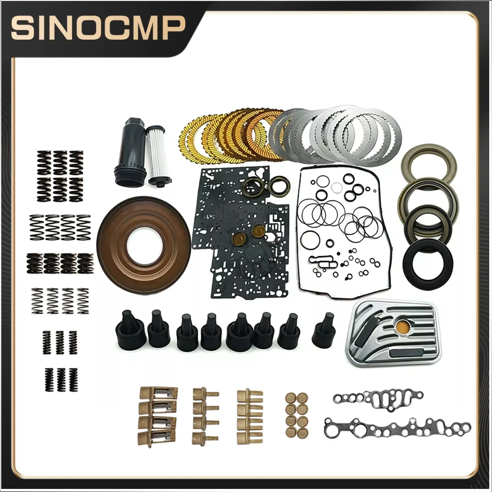 

MPS6 6DCT450 Transmission Master Rebuild Kit Overhaul w/Rebuild Clutch Pistons Filter Compatible with S40 S60 2008-UP