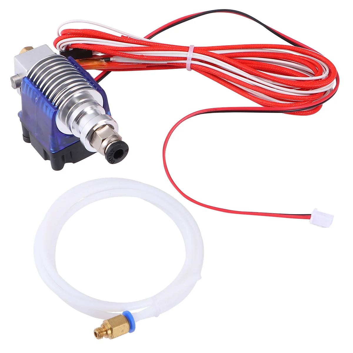 

Extrusion Head J-Head Hotend Metal Remote 3D Printer Kit 1.75mm 0.2mm Nozzle Anti-Leakage Design for Pla ABS Filament Ntc