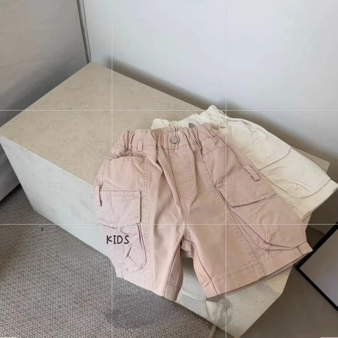 

Summer Boys' Shorts New Style Children's Pure Cotton Casual Pants Baby cargo Pants
