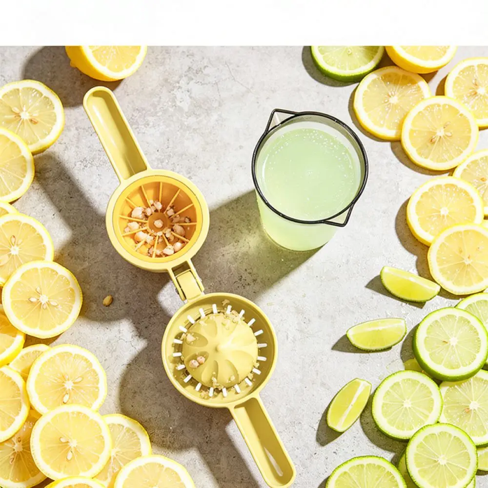 Kitchen Manual Citrus Press Juicer Tool Hand Operated Fruit Squeezer Household Extractor Portable Compact Design Gadget