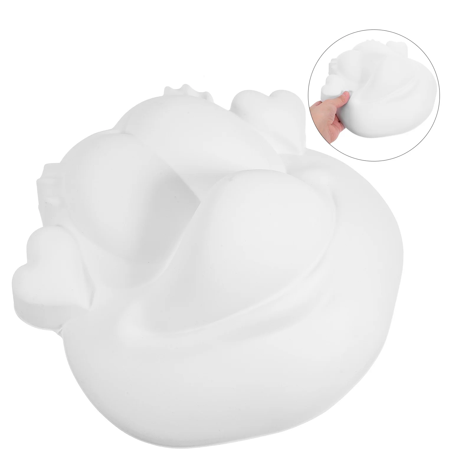 

2pcs Diy Masks Blank Pvc Kids Plastic Diy Mask Painting Mask For Art Craft Party Halloween Costume Creative Pretend Play