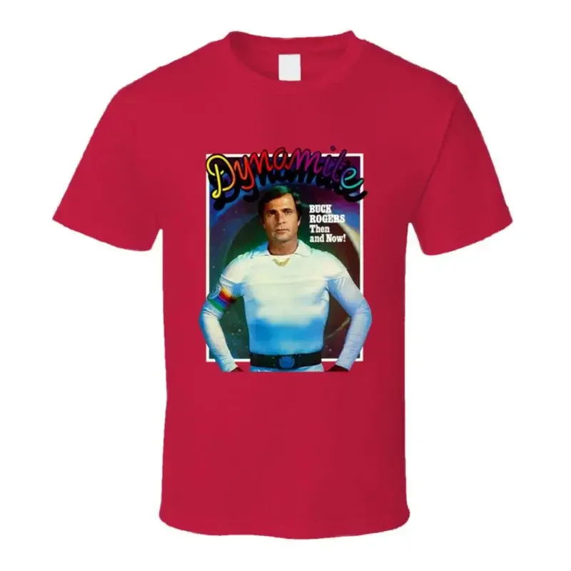 Buck Rogers Then And Now Dynamite Magazine Cover T Shirt
