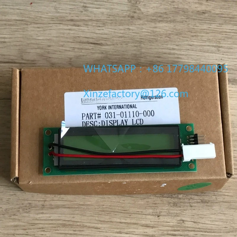 New YCWS YEAJ YEWS LCD for York Central Air Conditioning 031-01110-000 3