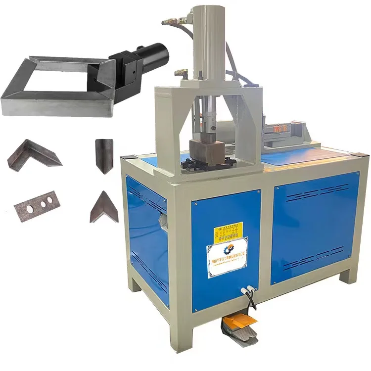 

Hydraulic 90 Degree Notching Square Stainless Steel Rectangular Tube Pipe Right Angle Cutting Punching Machine