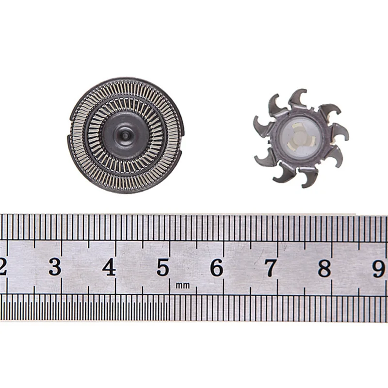 T71C 9 Pz Lame di ricambio per rasoio elettrico Lame di ricambio Trimmer nasale Trimmer per templi Rasoio elettrico per macchina da barba