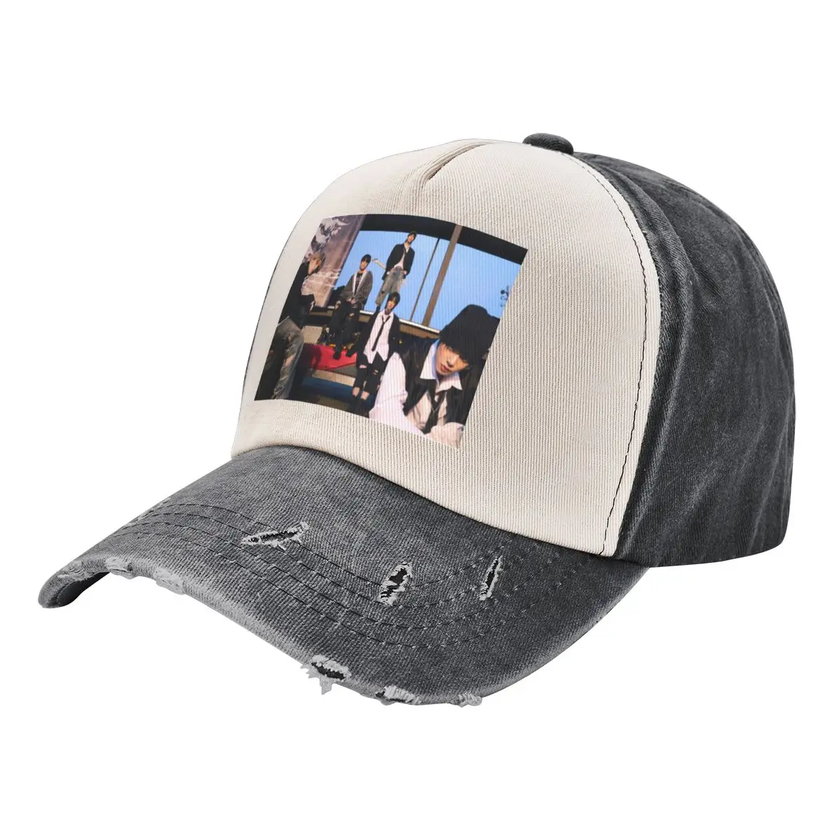 TXT MINISODA 3 - TOMORROW (PROMISE ) Baseball Cap Fishing cap Luxury Brand fashionable Cosplay Women's Beach Outlet Men's