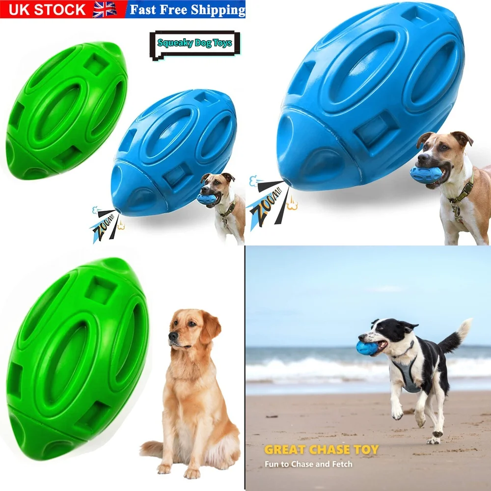 

Durable Dog Chew Toys for Aggressive Chewers Heavy Duty Indestructible Squeaky Dog Toys Long Lasting Pet Chewing Relief