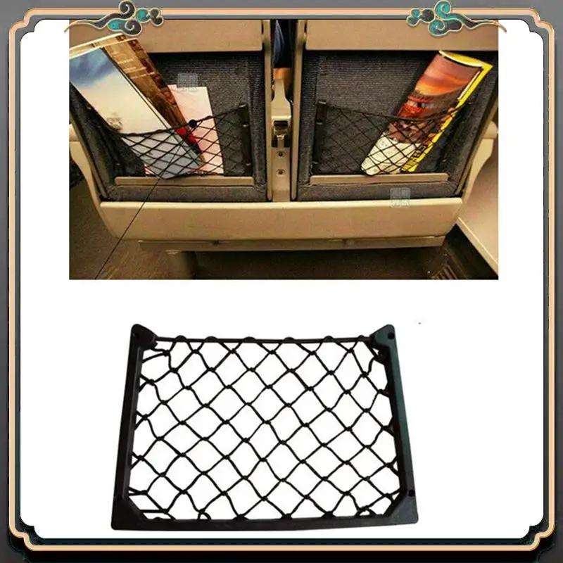 قسط 12 قطعة كبيرة مطاطا صافي تخزين حامل المجلات رف سيارة/قافلة/منزل متنقل/قارب التخييم اكسسوارات قافلة اكسسوارات