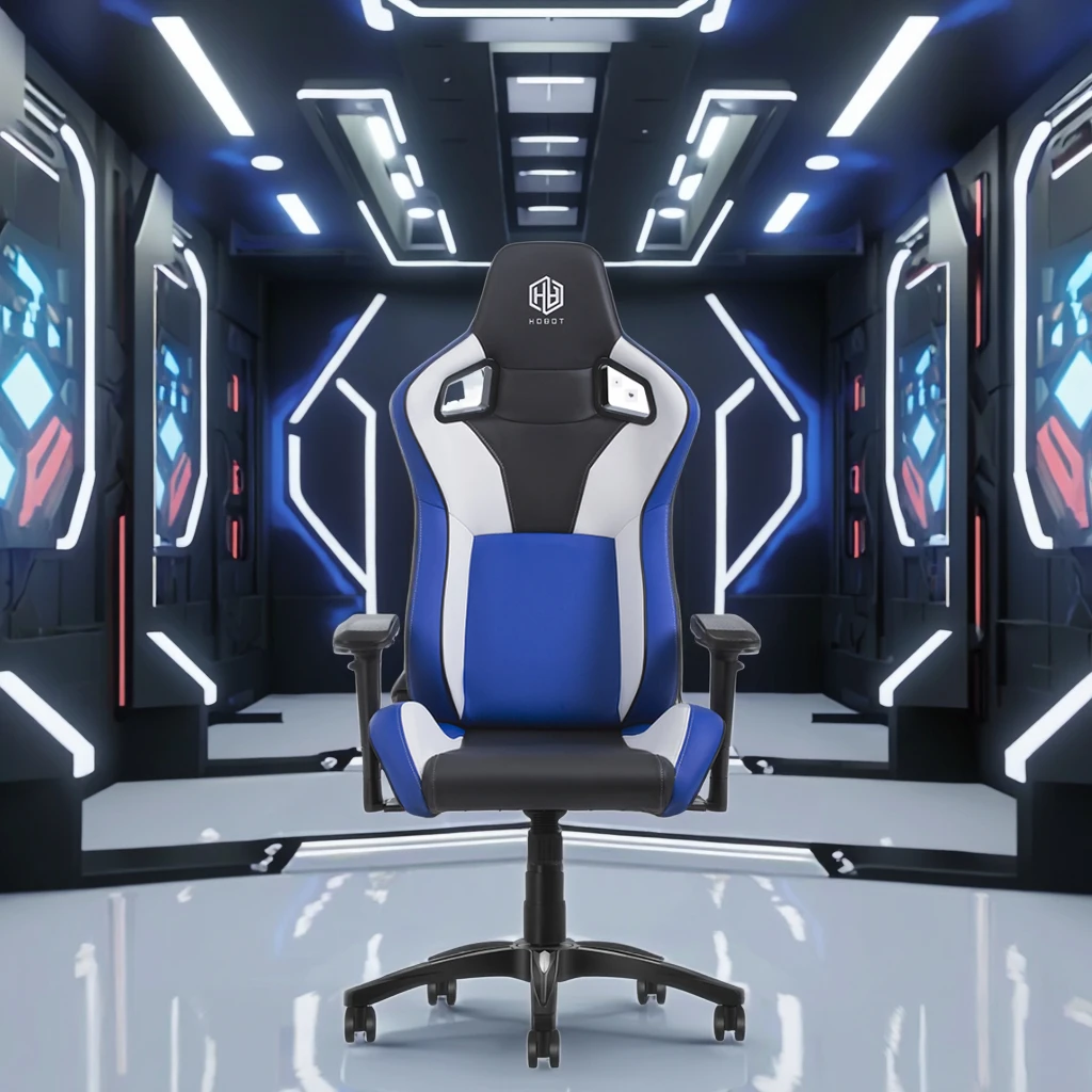 

Direct Factory High Back Adjustable Revolving E-Sports Swivel Chair Made Of PU Leather Nylon With 4D Armrest