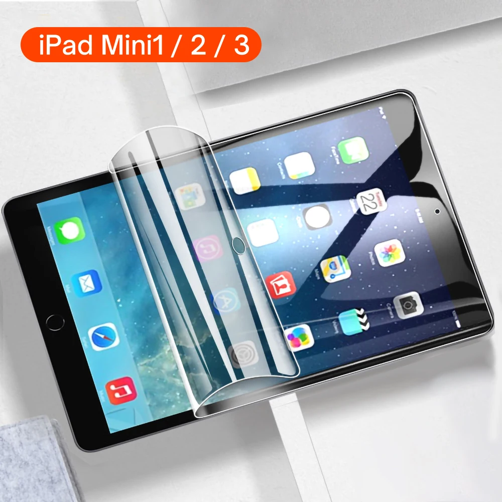 2Pcs Hydrogel Film Für iPad Air 5 10,9 2022 iPad Pro 11 Air 4 für iPad 10,2 9th. 10,5 9,7 Mini 6 4 5 Flüssigkeit Screen Protector