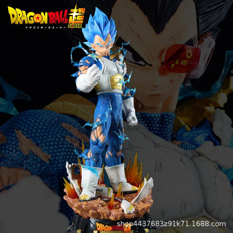 

Коллекционная статуэтка Вегеты (Супер Сайян Третий) из аниме Dragon Ball, ручная работа, для декора комнаты