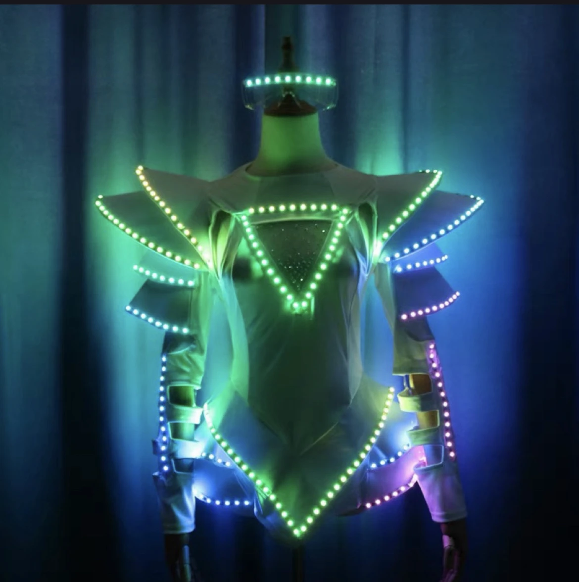 2024 Nieuwe Gepersonaliseerde Mannen Led Tron Podiumkleding Met Lange Mouwen Personaliseren Reclame A2108 Grijze Badstof Voering Wilde Bergtop