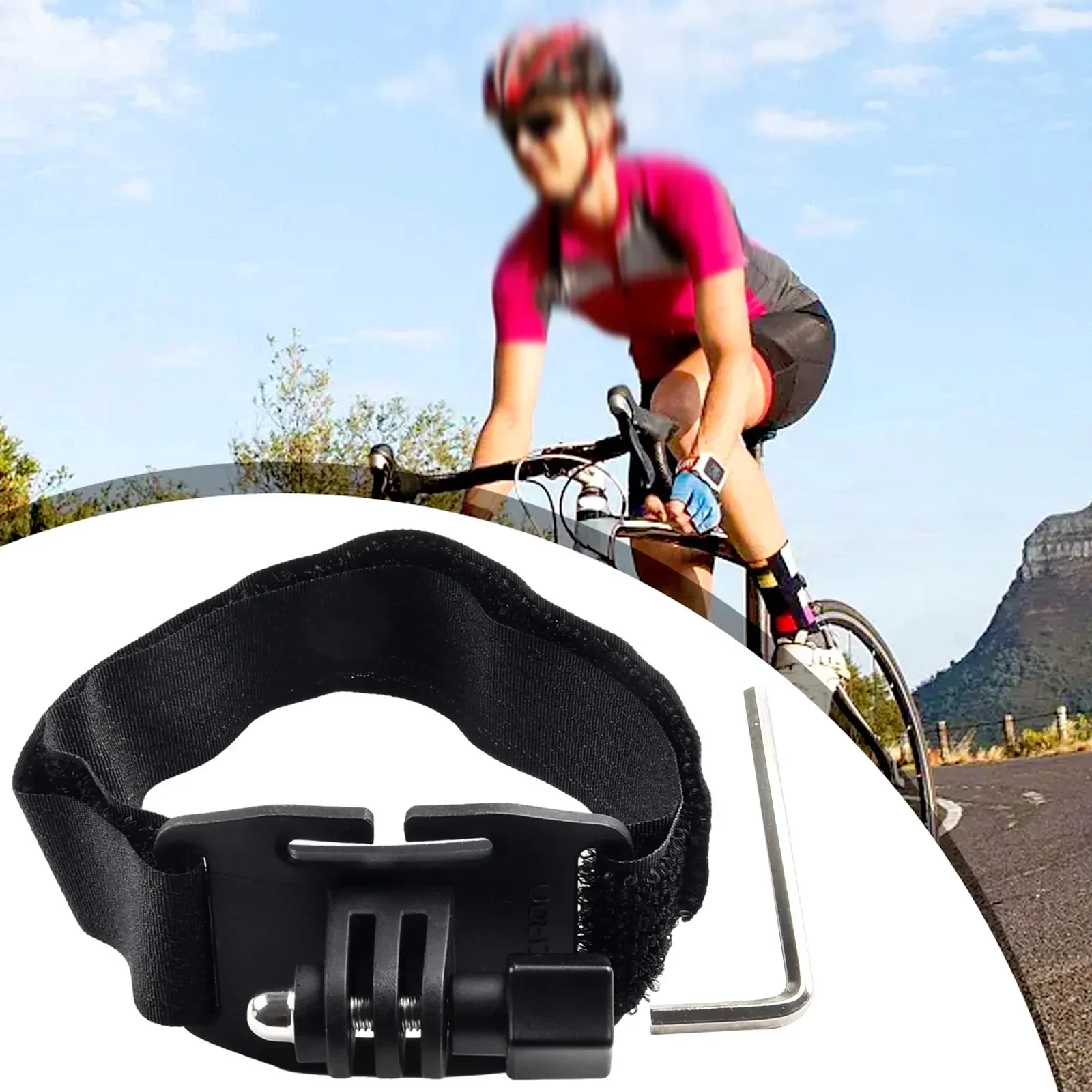 Cycle Light Flashlight Holder Cycle Bike Torch Light Mounting Bracket For Go Pro Type Mount Interface Camera Mount Holder image 5