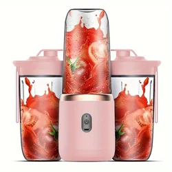 400ml Portable Juicer Blender  Electric Fruit Juicer USB Charging Lemon Orange Fruit Juicing Cup Smoothie Blender Machine