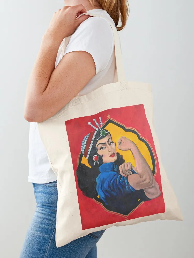 Roza the Riveter Tote Bag Gift bags tote bag men's Candy bags reusable grocery bags