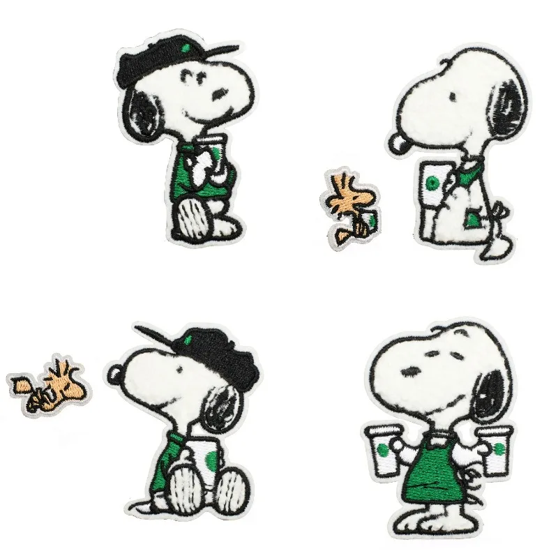 Anime Cartoon Dog Embroidery Sew/Iron On Patches Stickers for DIY Clothing Hat Coats Jeans T-shirt Sweaters Shoes Bags Socks - Image 2