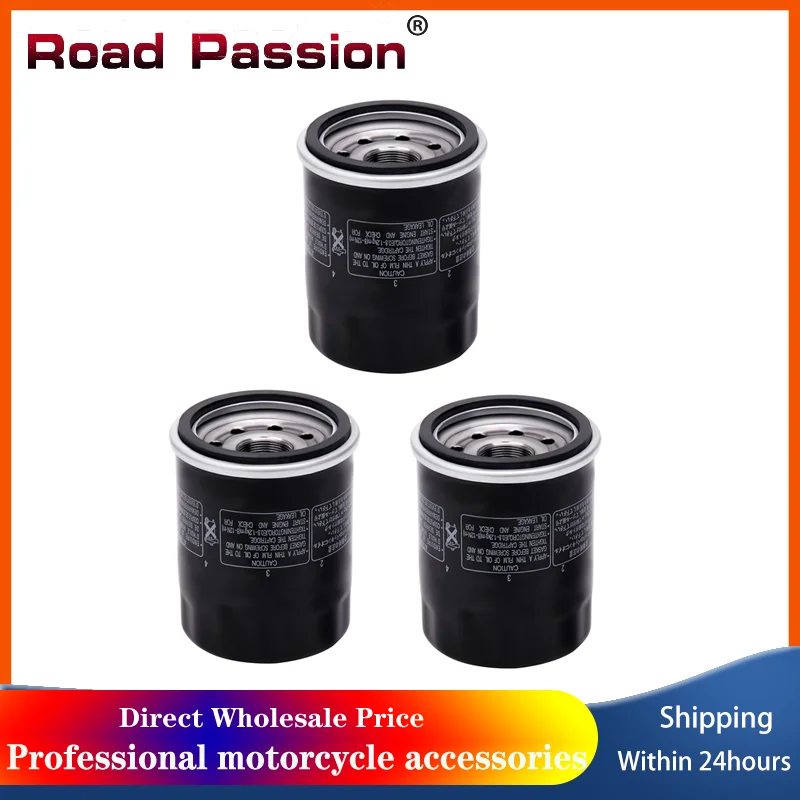 

1/2/3pcs Motorcycle Oil Filter For Arctic Cat 300 350 366 400 425 450 TRV500 XR550 600 650 TBX700 XTZ1000 M6000 Prowler HDX 500
