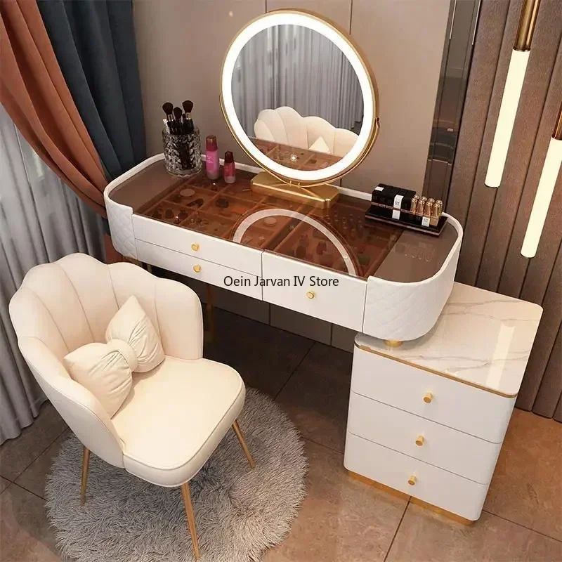 

Nordic Makeup With Mirror Dressing Table Dressers For Dresser Light Vanity Desk Bedroom Furniture