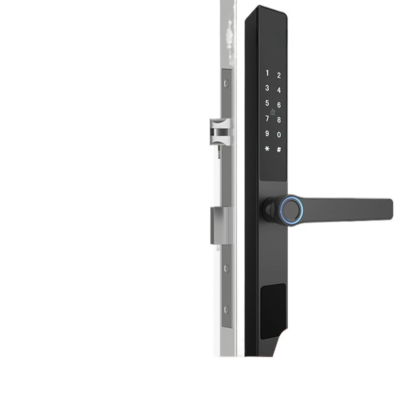 

Fingerprint lock Extremely narrow side door, outdoor waterproof password smart lock