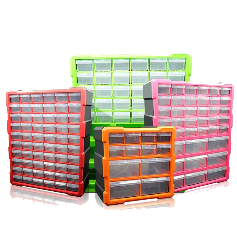 High Quality Building Blocks Storage and Arrange Tool Box Parts Case Classification Of Ark Multi-grid Small Drawer