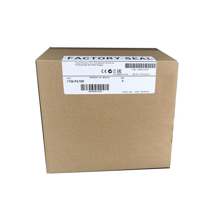 

New Original 1756-PA75R 1756pa75r PLC Module Stock In Warehouse