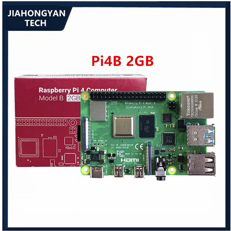Originale per Raspberry PI 4B 8GB/4GB/2GB RAM BCM2711 quad-core Cortex-A72 ARM supporta la programmazione WIFI Bluetooth 5.0 Python