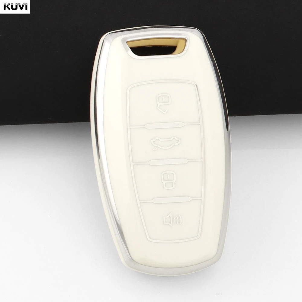 10PCS TPU Car Rmote Key Case Cover For Great Wall Haval Jolion 2022 H6 H7 H9 F7 F7X GMW Dargo Protection Key Bag Accessories
