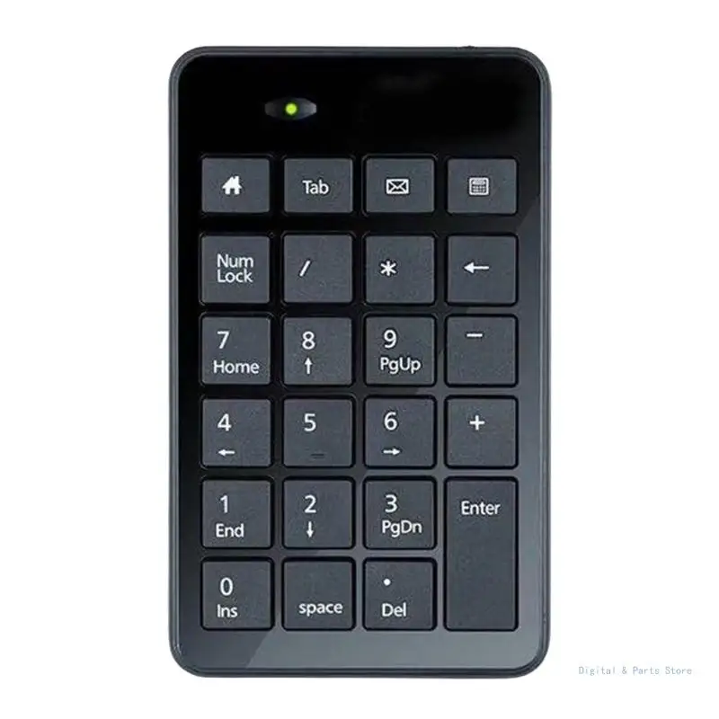 

M17F Corded Number Pad Numeric Keypad 23 Keys USB Numpad Portable Financial Accounting