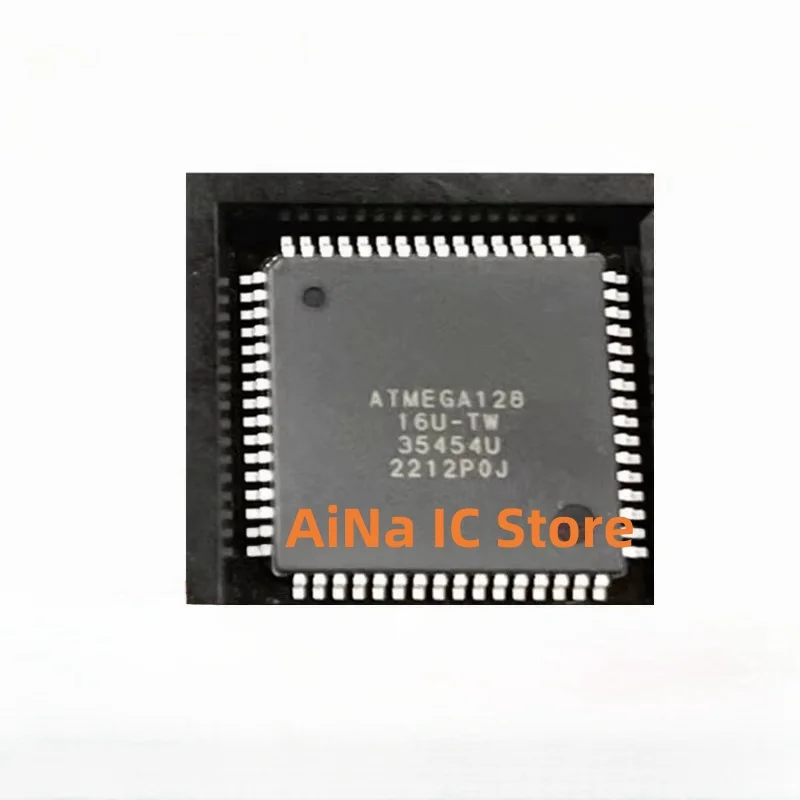 10PCS~50PCS/LOT 100% NEW ATMEGA128-16AU ATMEGA128 16AU ATMEGA128-16AUR TQFP64