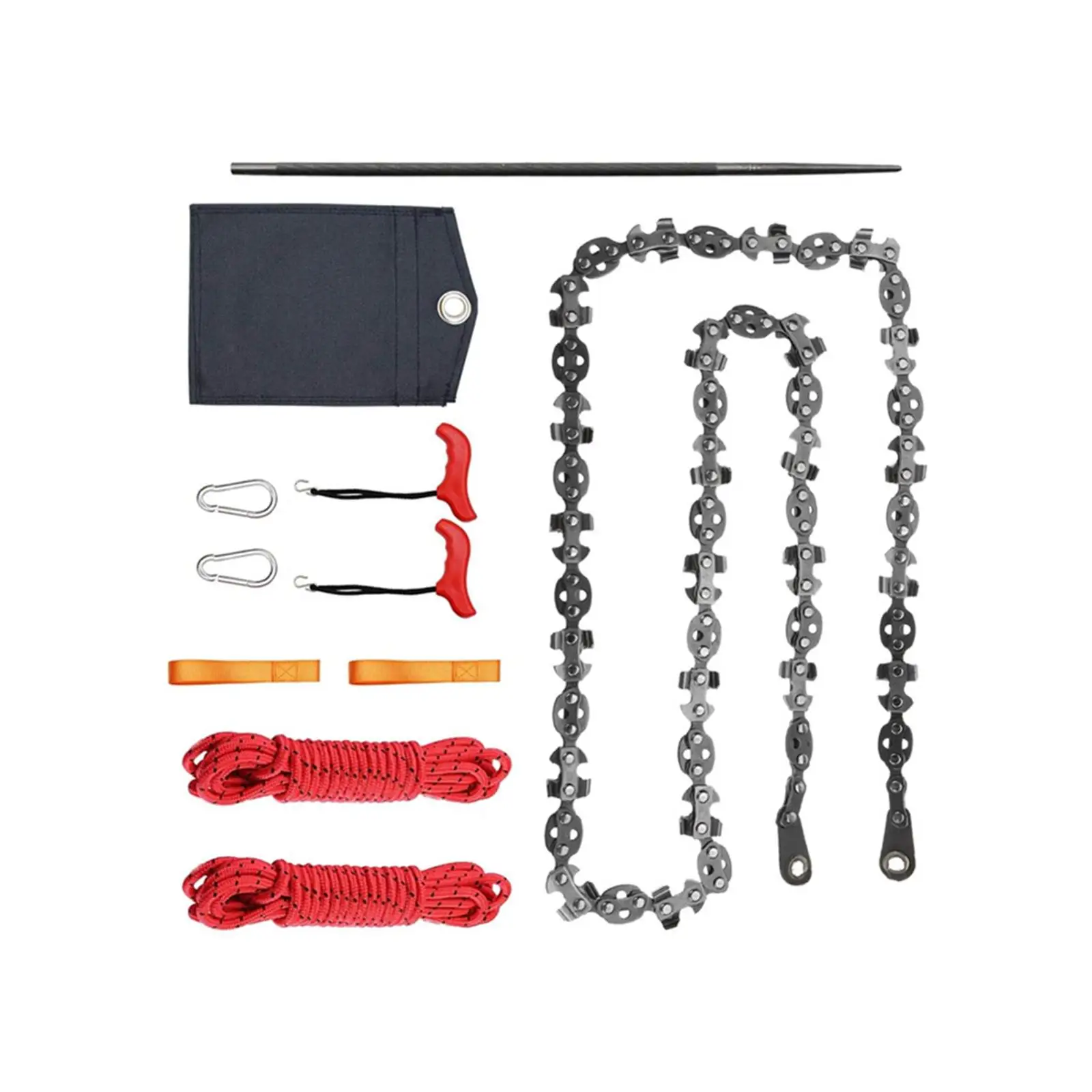 

Hand Rope Chain Saw Rustproof Emergency Saw for Hiking Fishermen Outdoor