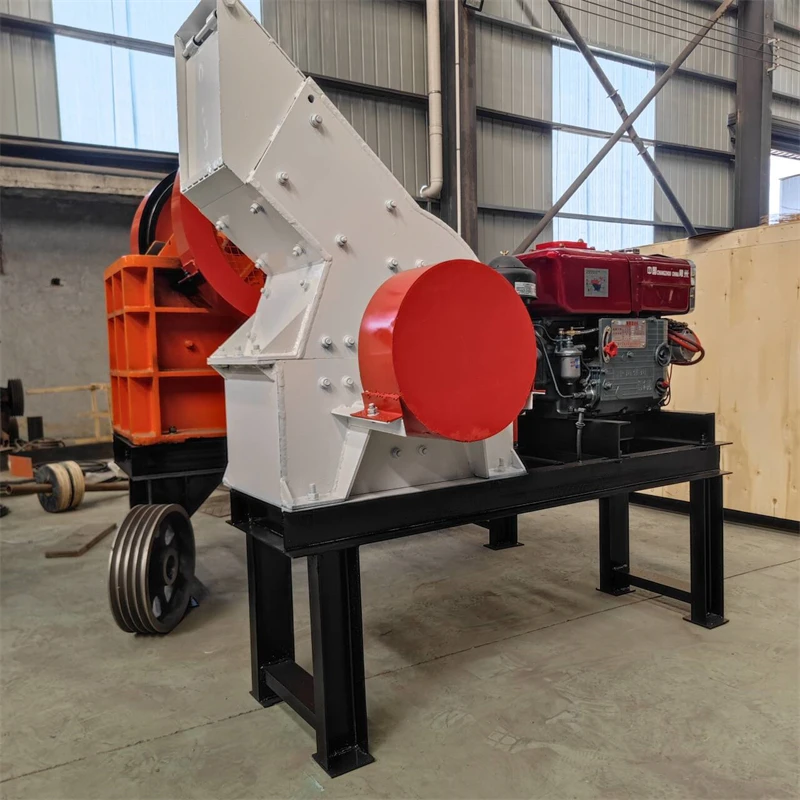 

10-25 Tph Capacity High Quality Pc-600 X 400 Hammer Crusher, Clay Coal Stone Rock Crushing Hammer Mill Crusher