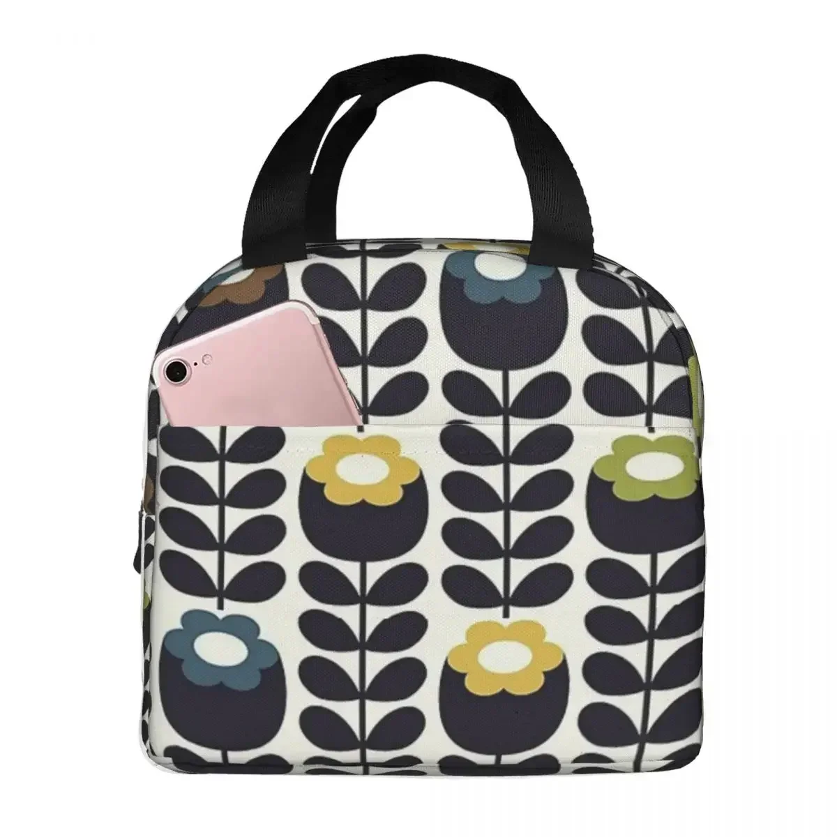 ORLA KIELY Insulated Lunch Bags borse da Picnic portatili Thermal Cooler Lunch Box Lunch Tote per donna Work Children School