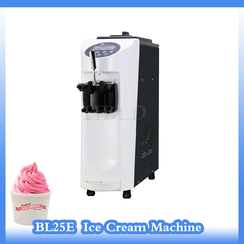 

A Commercial Popsicle Machine Desktop Single Head Small Soft Ice Cream Machine With a Taste