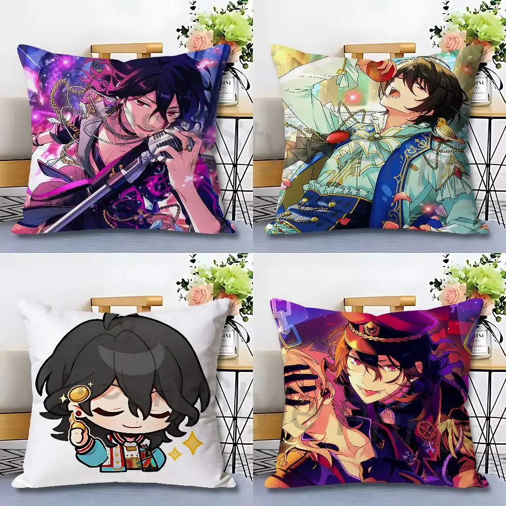 

E-Ensemble S-Stars Sakuma Rei Celebrity Merchandise All-Match Printed Pillow Case Sofa Car Office Room Decoration Protector