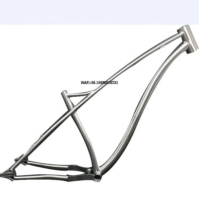 

Fashion Style MTB Titanium Bike Frame with Sliding Dropout