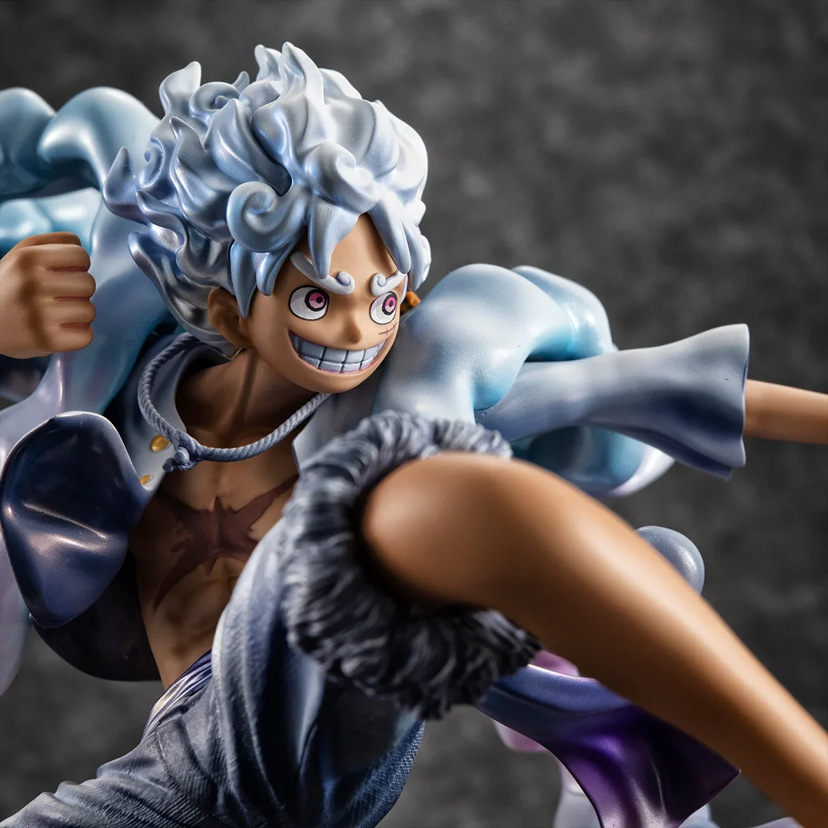 In Stock Megahouse P.O.P MAX ONE PIECE Monkey D. Luffy Gear Five New Original Anime Figures Model Toys Actions Assembly Doll Pvc