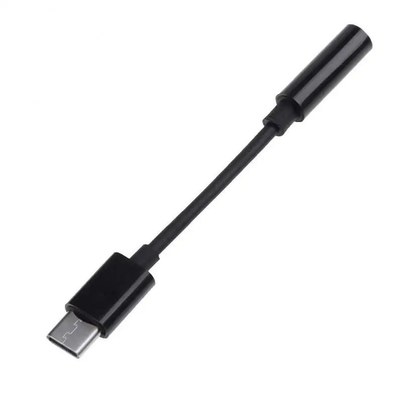 USB Type C To 3.5mm Adapter Type-c 3.5mm Jack Audio Cable Audio Converter For Xiaomi Huawei Earphone Audio Adapter Aux Cable