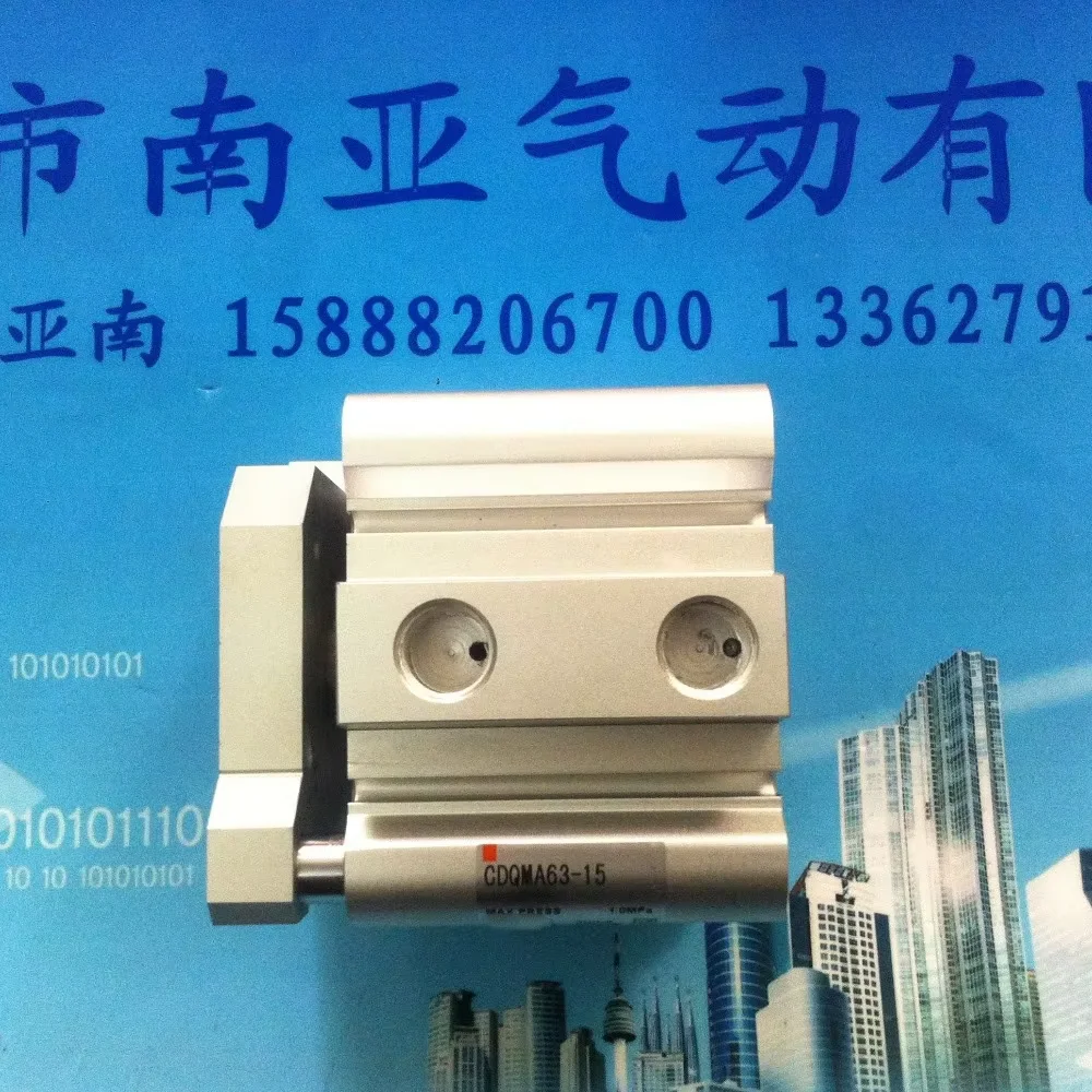 1PC CDQMA63-15 CQMA32-40 CDQMA32TF-40 FSQD Pneumatic Compact Cylinder CDQMA CDQM Series
