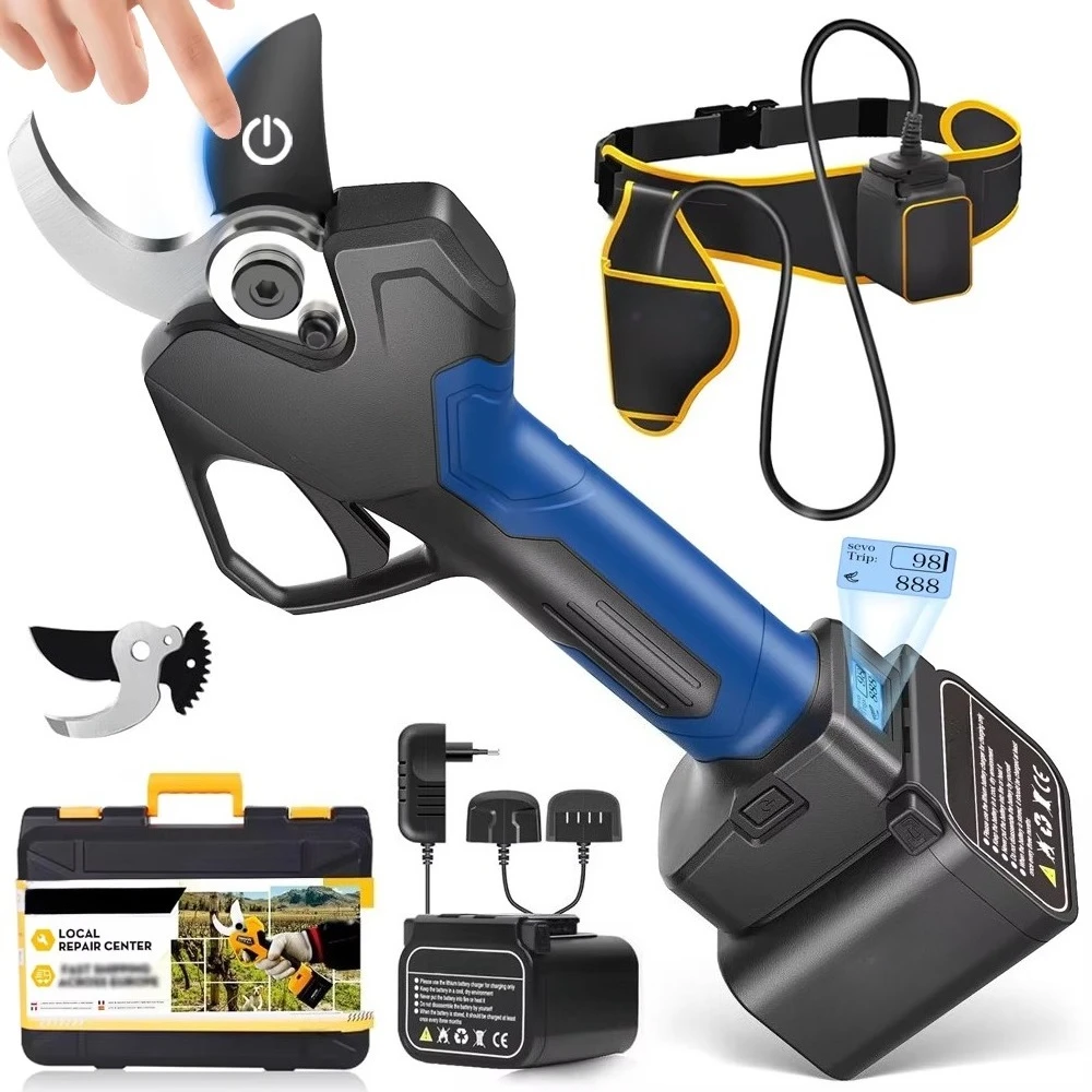 

High Quality Max. Cutting 45mm Electric Garden Tree Pruning Shear with 10 Hours of Battery Life