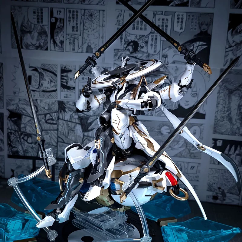 【NA STANIE】SUNDAY HOBBY X MJZ XIAOYAOZI Mechaniczny Model Dyni z Platformą Lotosu, Ekskluzywny bonusowy model do samodzielnego montażu z kolekcjonerskim robotem