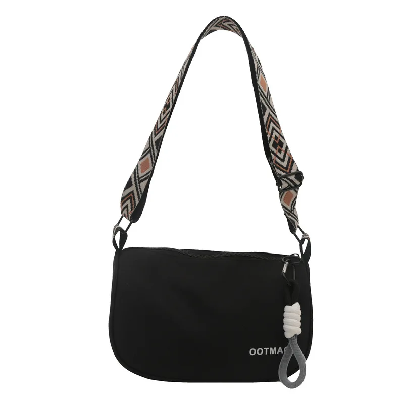 ​ ​ 2025 جديد إمرأة واسعة حزام دلو حقيبة عادية Crossbody محفظة الحد الأدنى حقيبة كتف موضة تحت الإبط المتشرد الخريف الشتاء ​