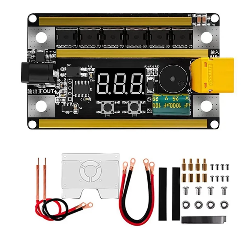 AT51-Upgradado 100 engrenagens 12v tensão portátil 18650 telefone móvel bateria de lítio soldador ponto diy pequeno soldador ponto