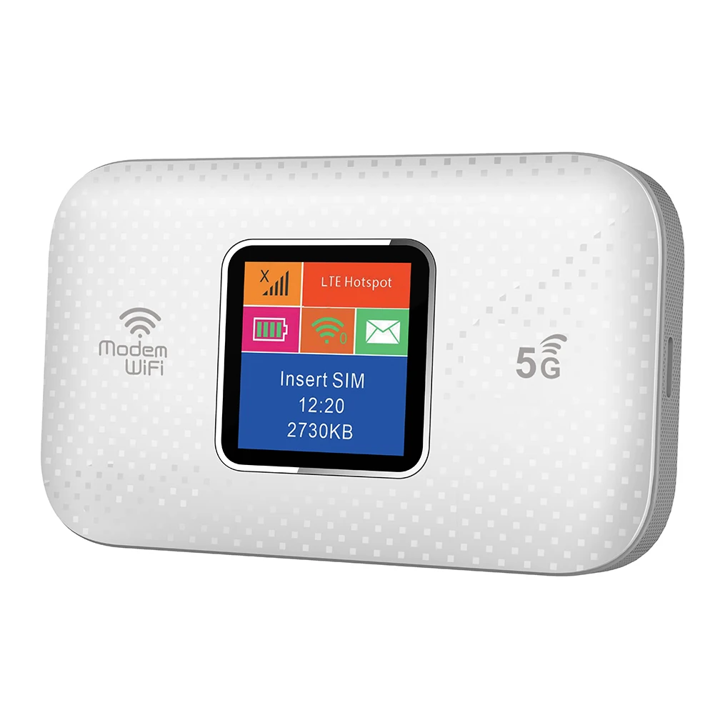 4G Mobile WiFi Router 150Mbps LTE Wireless Internet Router Type-C with SIM Card Slot Mini Outdoor Hotspot 3000mAh for Car Travel