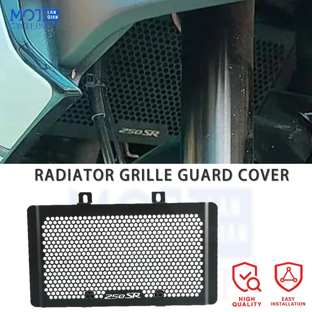 

For CFMOTO 250SR 250sr 2020-2021 Radiator Grille Guard Cover Protector Motorcycle Accessories Aluminum 250 SR 2020 2021
