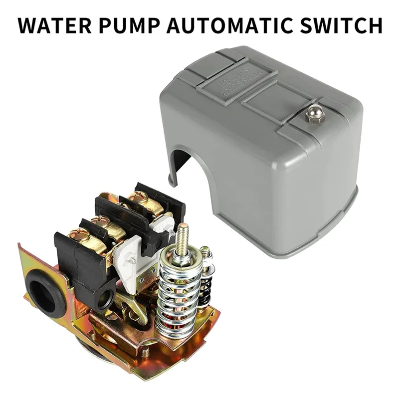 

AONEQ-4X Water 40/60 Pressure Switch For Well Pump 40-60Psi 1/4 Inch Female NPT Pumptrol Pressure Water Well Pressure Switch