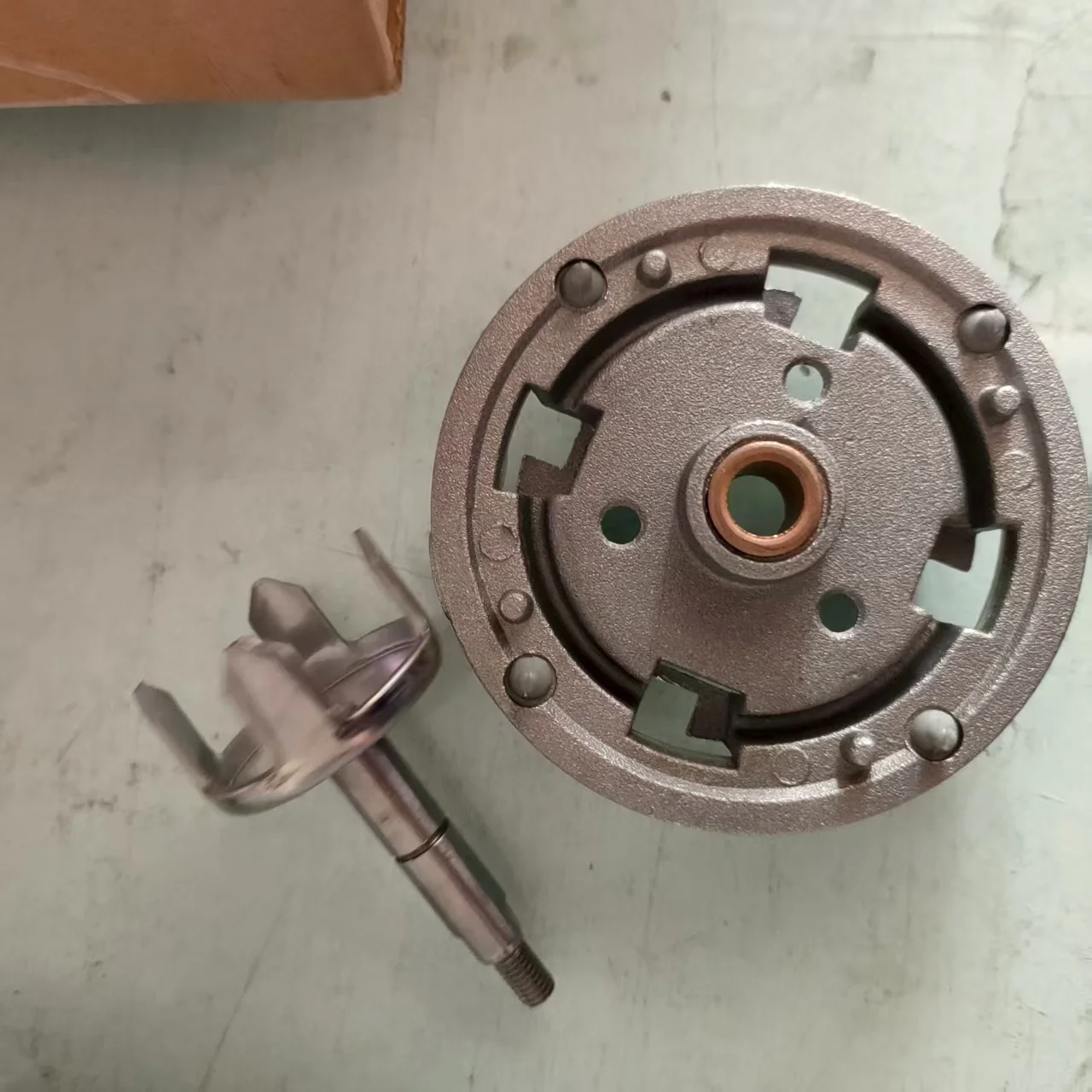 

Copper Sleeve Bearing Fork Shaft Base For Philips Bread Machine Accessories HD9015 HD9016