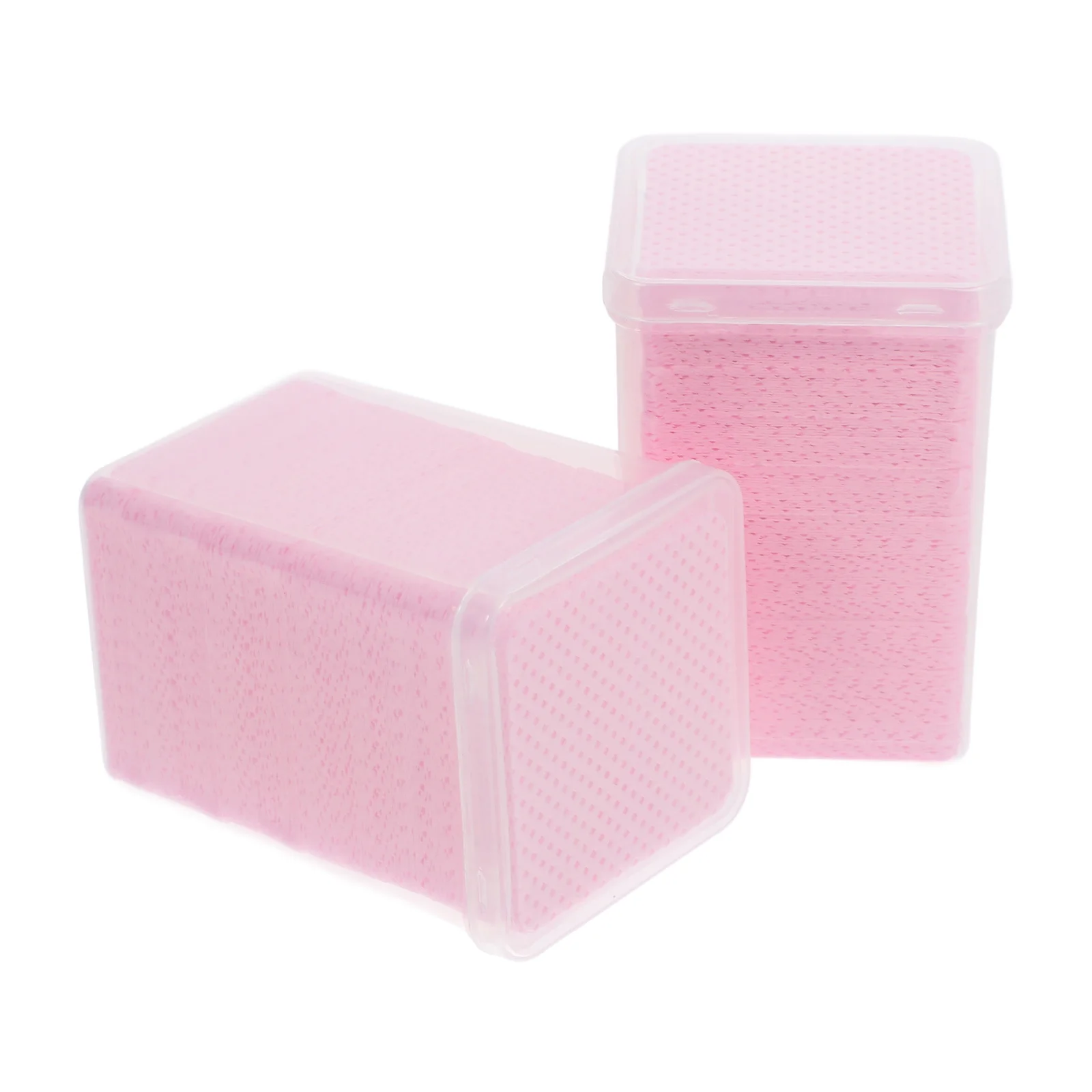 2 cajas de toallitas quitaesmalte de uñas, almohadillas de algodón para uñas de Gel, eliminación de polvo de inmersión, tamaño de viaje, toallitas de maquillaje para el cuidado de manicura